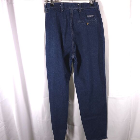 VTG Wrangler Womens Juniors 13 26x29 Blue Denim Jeans High Rise Made In USA - Picture 3 of 7